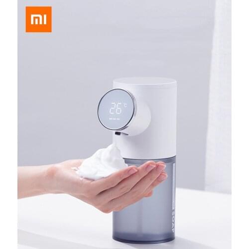 Xiaomi Automatic Soap Dispenser USB Rechargeable 320ml Liquid Soap Dispensers Foam Hand Sanitizer Machine Digital Display
