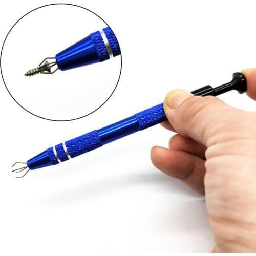 IC Extractor Pickup BGA Chip Picker Patch IC Suck Pen Electronic Component Grabber Four Claw