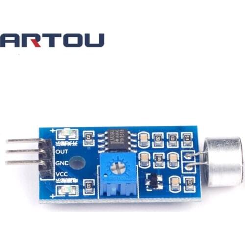 1PCS Microphone Amplifier Sound MIC Voice Module Whistle Module Voice Sensor Sound Detection Sound Sensor Module