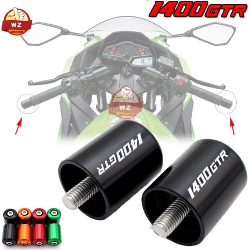 Accesorios de motocicleta empuñadura de manillar CNC barra extremos tapa deslizador para KAWASAKI GTR 1400 GTR1400/CONCOURS 14 A