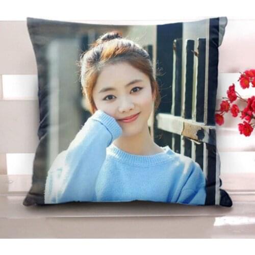 Little Squirrel Tan Songyun Pillowcase Pretty Scholar Same Paragraph Star Photo Poster Cushion Cover Surrounding Souvenir Decor