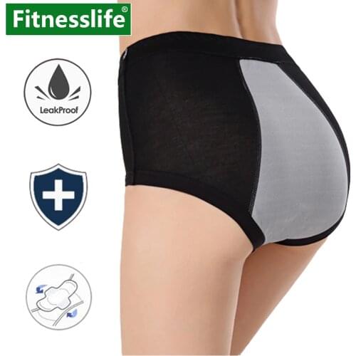 Leak Proof Menstrual Panties Women Period Cotton Pants Underwear Soft Physiological Ladies Briefs Small Size M XXXL 3XL