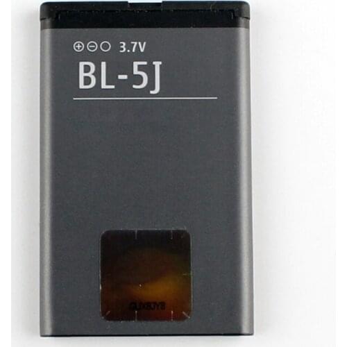 Original BL-5J phone battery for Nokia N900 5230 5800 Nuron X6 C3 5233 5228 5235 BL5J 1320mAh