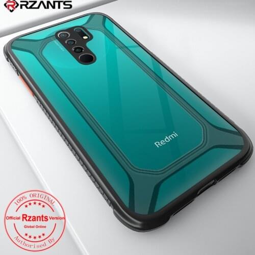 Rzants for Xiaomi Redmi 9 9A Redmi Note 9 9s 8 8 Pro Case Airbag Pumper Shockproof Transparent Phone Shell Funda Soft Cover