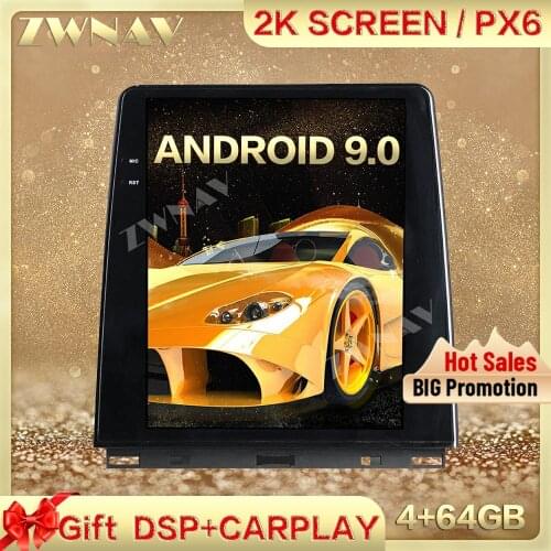 PX6 DSP Carplay Tesla screen 4G+64GB Android 9 Car Multimedia Player For RENAULT CLIO 5 2020 GPS Radio Auto stereo IPS head unit