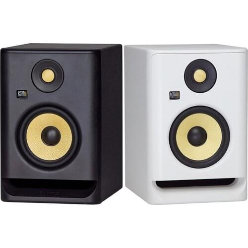 ROKIT 5 G4 5" Powered Near Field Studio Reference Monitor White Noise 4th Gen RPG4 RP5 High Quality Audio Speaker