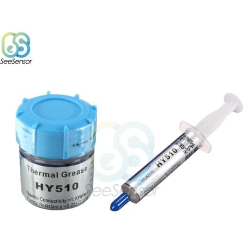 HY510 10g 20g 30g Grey Silicone Compound Thermal Grease Conductive Grease Paste Heatsink For CPU GPU Chipset Cooling
