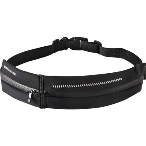 Sport Waist Bag Running Belt With Reflective Strips Fitness Belly Fanny Pack Phone Bags Waterproof Women Running Belt Bag