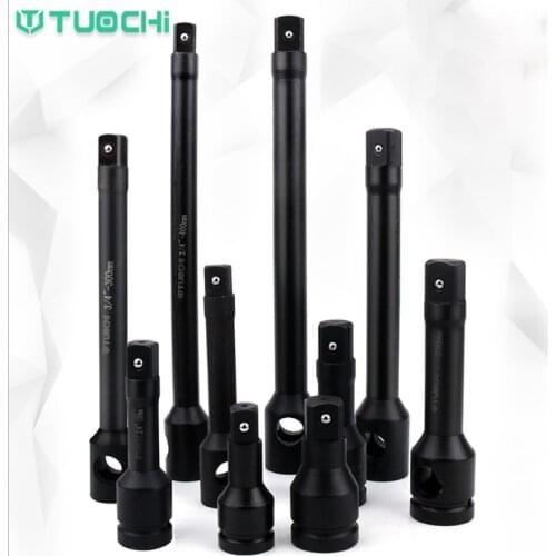 3/4" 1" 1/2" Drive Impact Extension Bar CR-V Heavy Duty Extension Rod Pneumatic Socket Adapter Set for Auto Repair Tools