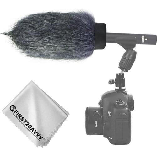 Outdoor Portable Digital Recorders Furry Microphone Mic Windscreen Wind Muff for Rode NTG4