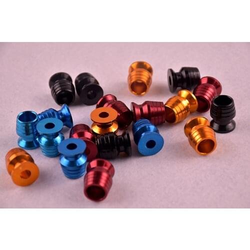 New Arrival 10pcs/lot Gold Color Auto Hex Cap Screws Car Motorcycle Decorative License Plate Bolts Screws 6mm Thread