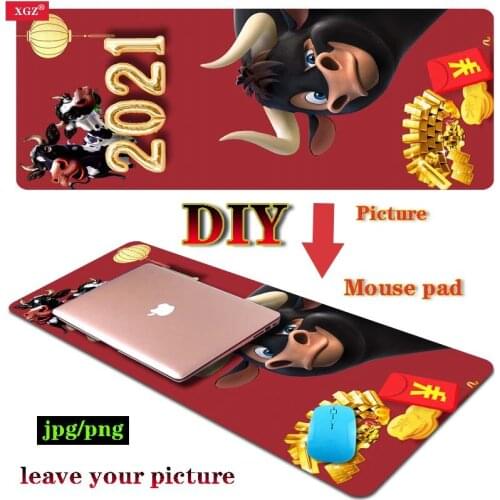 XGZ DIY Custom Mouse Pad, L XL Animation Game Player Pad Customization for CS GO Jpeg Type Pubg Computer Peripheral Accessories