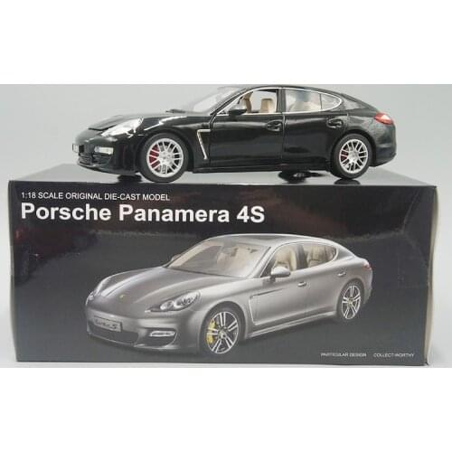 1:18 Diecast Car Model Toy Panamera 4S Miniature Vehicle Replica For Collection