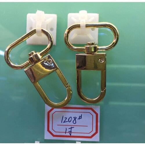 1 Inch Swivel Snap Hook, Gold Finish, 50 Pack