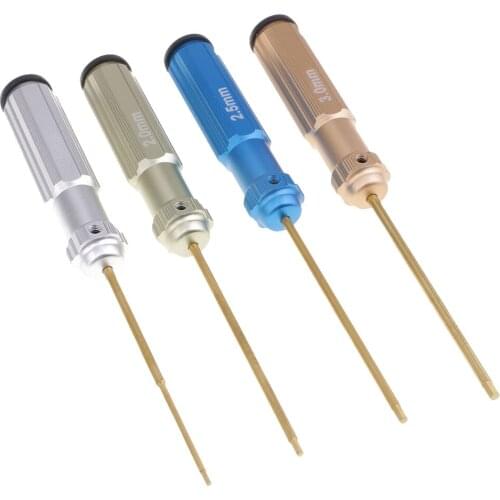 4Pcs Hex Socket Screwdriver Screwdriver Tools H1.5 / H2.0 / H2.5
