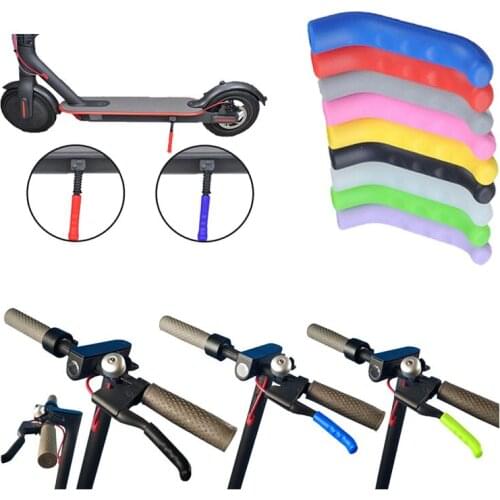Scooter Brake Foot Brace Accessories Brake Handlebar Protective Case Silicone Scooter Protective Cover For Xiaomi M365 Scooter