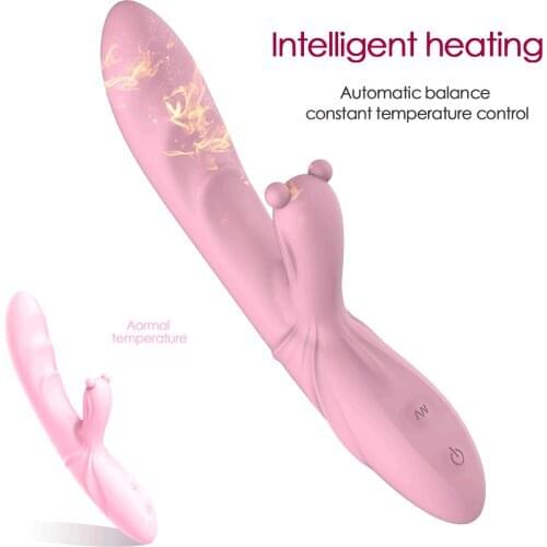 Wireless Remote Control Dildo Vibrator Intelligent heating Vibrating G Spot Stimulator Dildo Sex Toys For Woman Adult Sex Toys