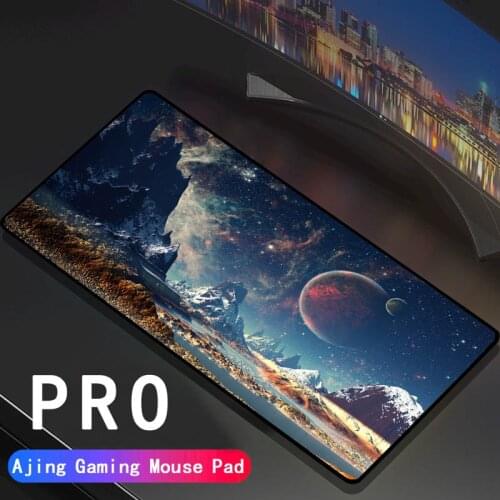 Large Nebula Space Mousepad Non-Skid Rubber Planet Gaming Mouse pad Laptop Notebook Desk Mat For CSGO Dota Keyboard Pad