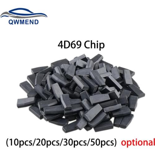 BHKEY Transponder Chip 4D 69 ID 69 Carbon Blank Chip For Yamaha Motocyle Key Carbon Blank 4D69 ID69 Chip 40Bits 10X 20X 30X 50X