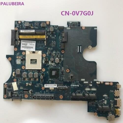 PALUBEIRA For Dell E6520 Laptop motherboard PAL60 LA-6562P mainboard CN-0V7G0J 0V7G0J V7G0J CN-0FFR5G 0FFR5G CN-0J7RR4 0J7RR4