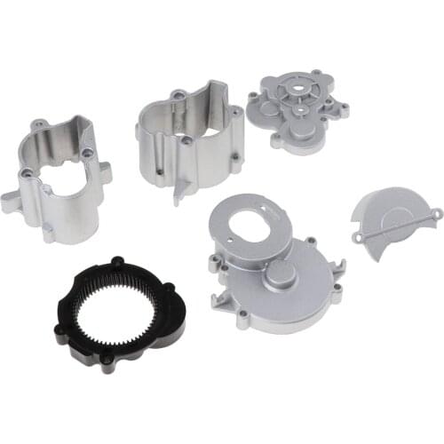 Gear Housing Metal Housing for 1/10 P407 RC Model Car Upgrade