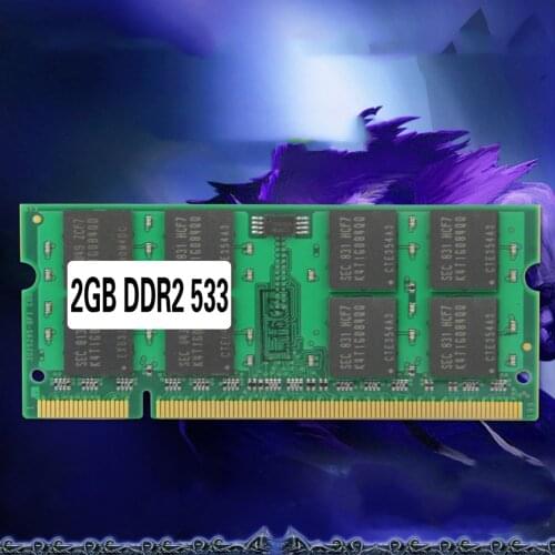 Laptop Memory Ram SO-DIMM PC2-4200 DDR2 533MHz 200PIN 2GB / DDR2 PC2-4200 533MHz 200 PIN For Notebook Brand New And High Quality