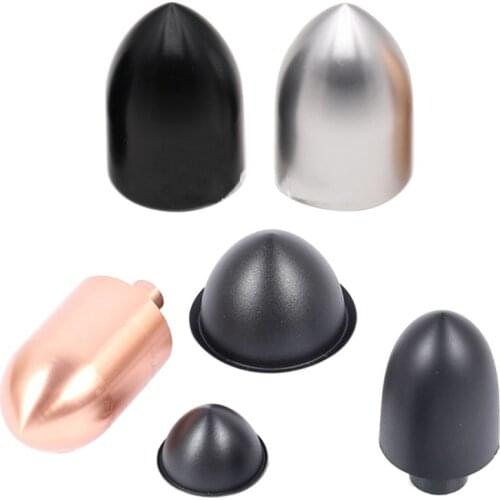 2PCS Plasitc/Aluminum/PP Dustproof Cover Bullet Head Dust for Speaker Parts