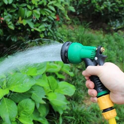 Garden Hose Nozzle, High Pressure Water Spray Gun Nozzle for Watering Lawns, Car Washing and Pets Showering