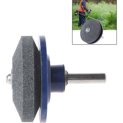 Lawn Mower Sharpener Blade for Power Hand Drill Knife Sharpening Stone Grindstone Hot Sale Grinding Tool Garden