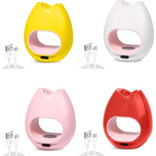 16W UV LED Nail Drying Lamp Phototherapy Machine Professional Fast Nails Curing Dryer 4pcs Lights Source for Polish Gel Art