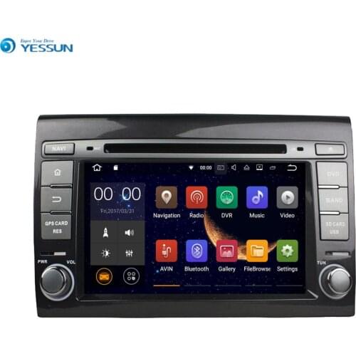 Yessun For Fiat Bravo 2007~2012 Android Multimedia Player System Car Radio Stereo GPS Navigation Audio Video