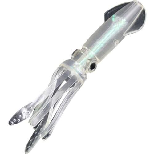 10Pcs/set Luminous Octopus Fishing Lure Lifelike Glow Squid Skirt Artificial Baits Saltwater Fishing Lures Wobbler Bait Lure 1