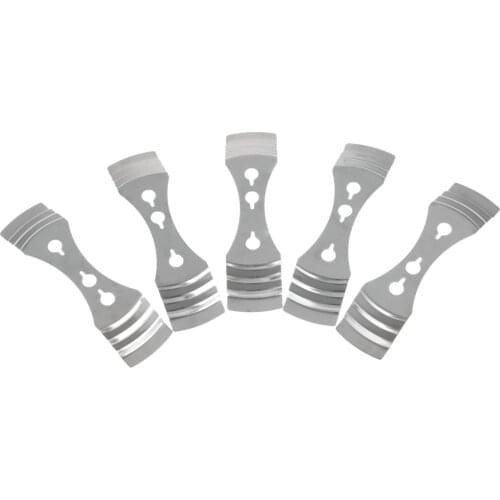 5pcs 9.8*2.5cm Metal Candle Wicks Holder Centering Devices For Candle Making DIY Wicks Holder Three Hole Candle Making Supplies