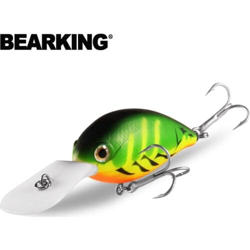 65mm 16g dive 2.5-3.2m 5pcs Topwater Crank Wobbler Isca Artificial Bass Pike Hard Bait Pesca Japan Fishing tackle