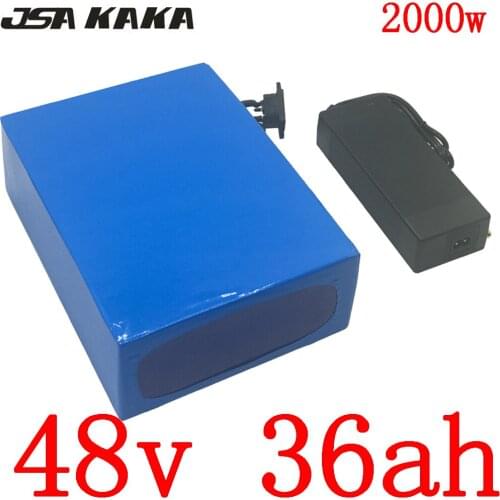 48V 1000W 1500W 2000W Lithium Battery 48V 30Ah 33Ah 35Ah 40Ah Ebike battery 48V 35Ah Electric Scooter Battery with 5A Charger