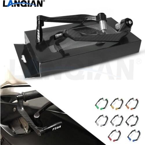 For Yamaha FAZER600 FZ6N 7/8 Motorcycle Aluminum Brake Clutch Levers Guard Protection FZ 6N 1998 1999 2000 2001 2002 2003 Parts