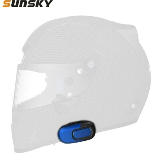 C35 Motorcycle Helmet Bluetooth 5.0 Headset 1100mAh Noise Reduction Waterproof Qualcomm CSR Audio Helmet Earphone