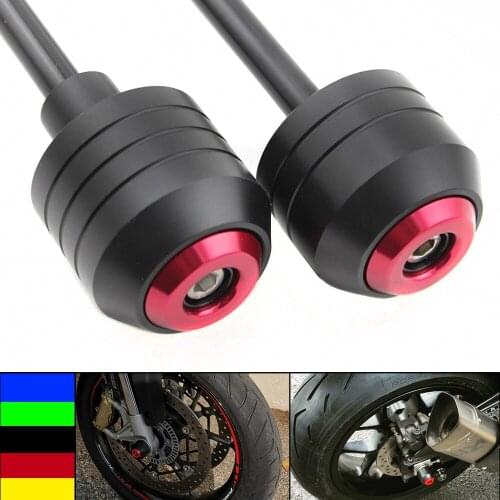 For DUCATI PANIGALE 899 959 2014 2015 2016 2017 2018 2019 Front Rear Wheel Slider Fork Axle Crash Protector Pad Swing Arm POM