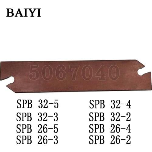 SPB26 SPB32-2/3/4/5 indexable insert lathe tool for slitting tools for SP200 SP300 SP400 SP500 PC9030 / NC3020 / 3030 tools