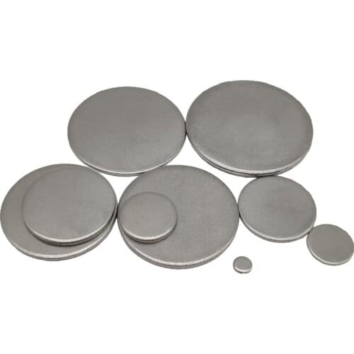 Stainless steel disc round plate round gasket S304 stainless steel