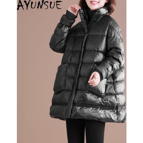 AYUNSUE Autumn Winter Jacket Women Warm Down Cotton Coat Female Korean Parkas Woman Fashion High Quality 2021 Mujer Chaqueta