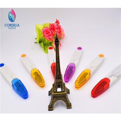 2016 best selling 50 pcs factory price high quality mini scissors with colorful choice as embroidery tools yarn cutter thread