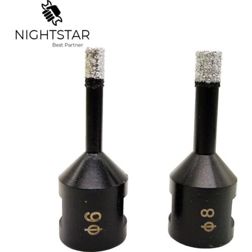 M14 Diamond Drill Bit Tile Marble Concrete Drill 6mm 8mm for Glass Granite Porcelain Tile Marble Angle-Grinder