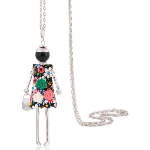 Fashion women Necklace Charm lady Pendant Alloy Handmade Big Flower Necklace Jewelry Accessory Wholesale