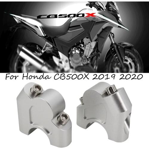 Motorcycle Handlebar Riser 28MM Drag Handle Bar Clamp Extend Adapter For Honda CB500X 2019 2020 CB 500 X