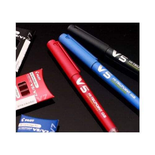 PILOT HI-TECPOINT CARTRIDGE SYSTEM BXC-V5 BXC-V7 Gel Pen V5 V7 Pen Refillable 0.5 mm 0.7 mm Japan