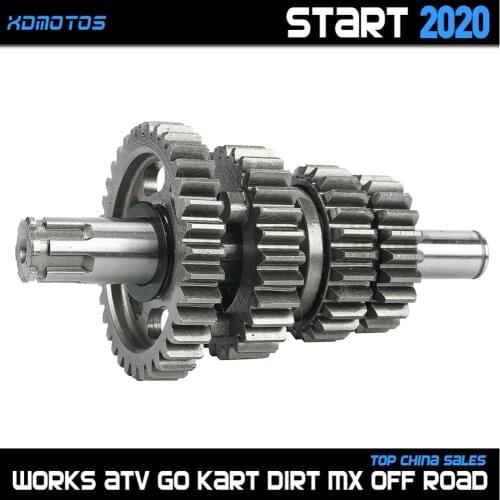 140cc Engine Transmission Gear Counter Shaft kit For Lifan 140 140cc 1P55FMJ Horizontal Kick Starter Engine Dirt Pit Bikes Parts