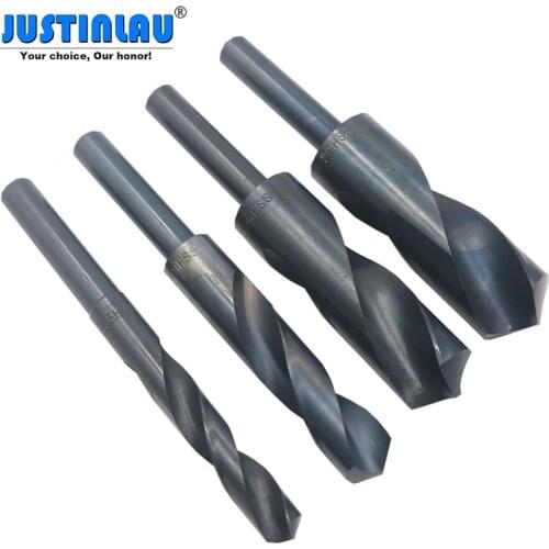 JUSTINLAU HSS 4241 High Speed Steel Twist Drill Bit Black 1/2 Straight Shank 13.5/14/14.5/15/15.5/16/16.5mm