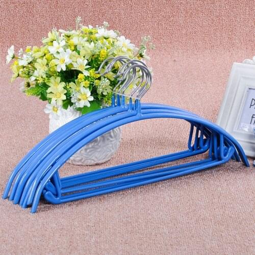 10 pcs 42CM Big Size Coats Hanger Wet Dry Hanger For Adults Clothes Multifunctional Space Saving Closet Hanger