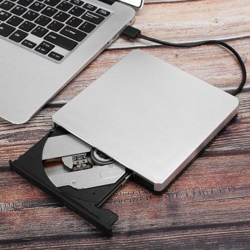 USB3.0 DVD Writer Aluminium Shell External Optical Drives for Desktop Notebook Computer